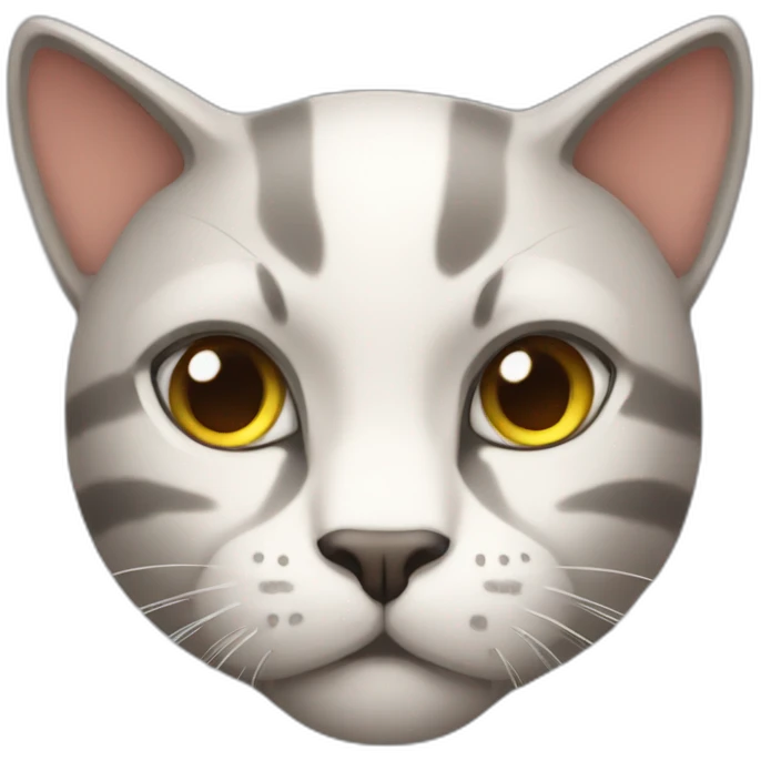 Muscular cat emoji