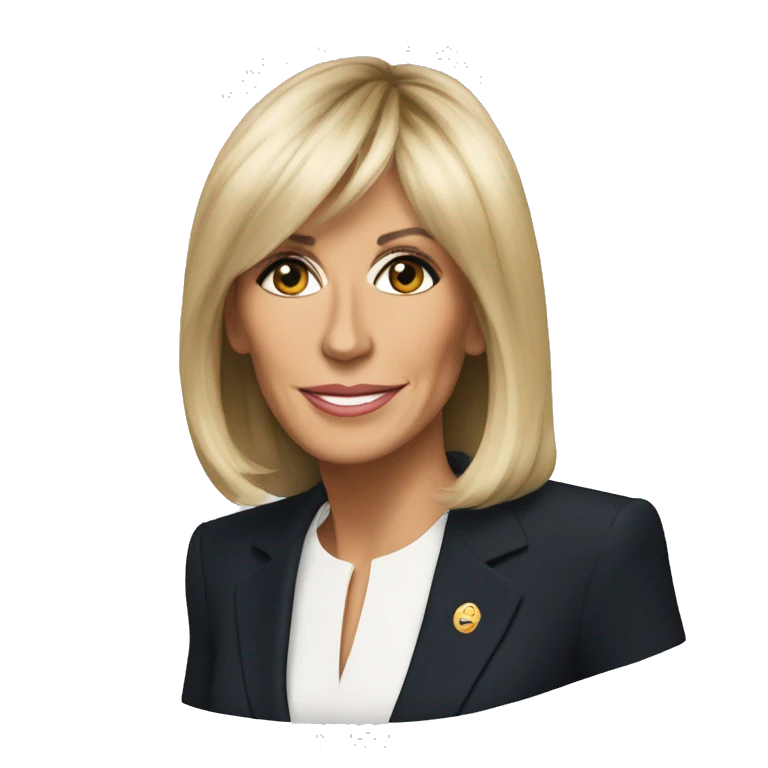 Brigitte Macron emoji