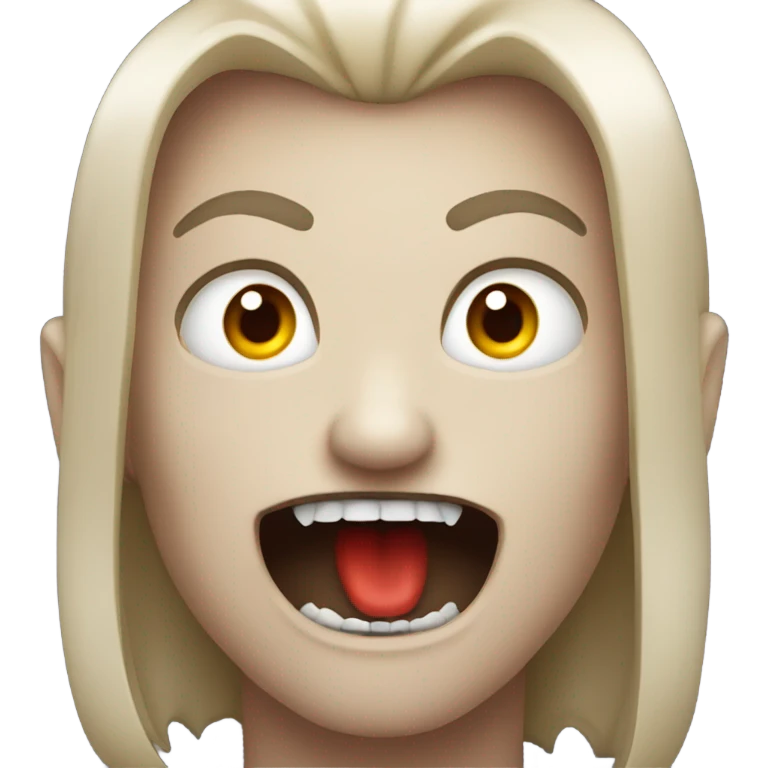 vampire fangs emoji