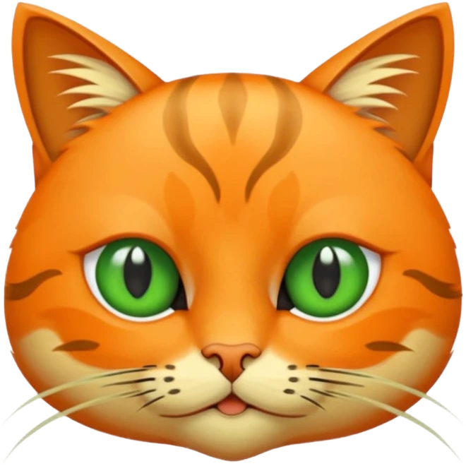 Katze mit Gurke auf den Augen emoji