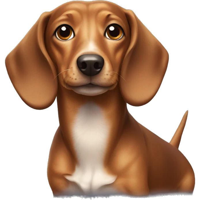 Dachshund hound emoji