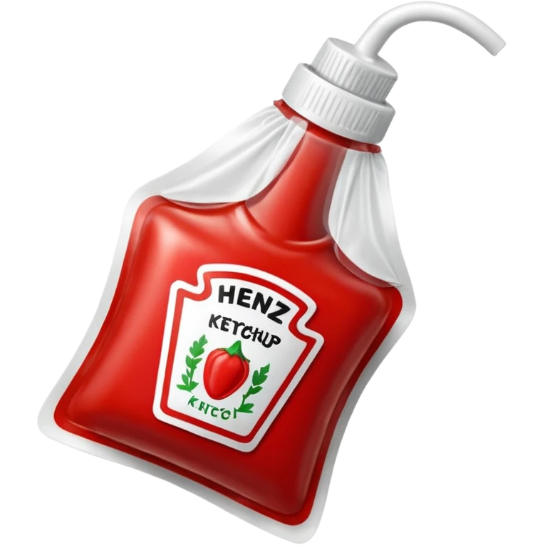 One Heinz Ketchup Sachets 10ml emoji