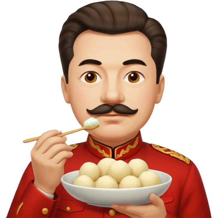 Stalin ăn mochi emoji