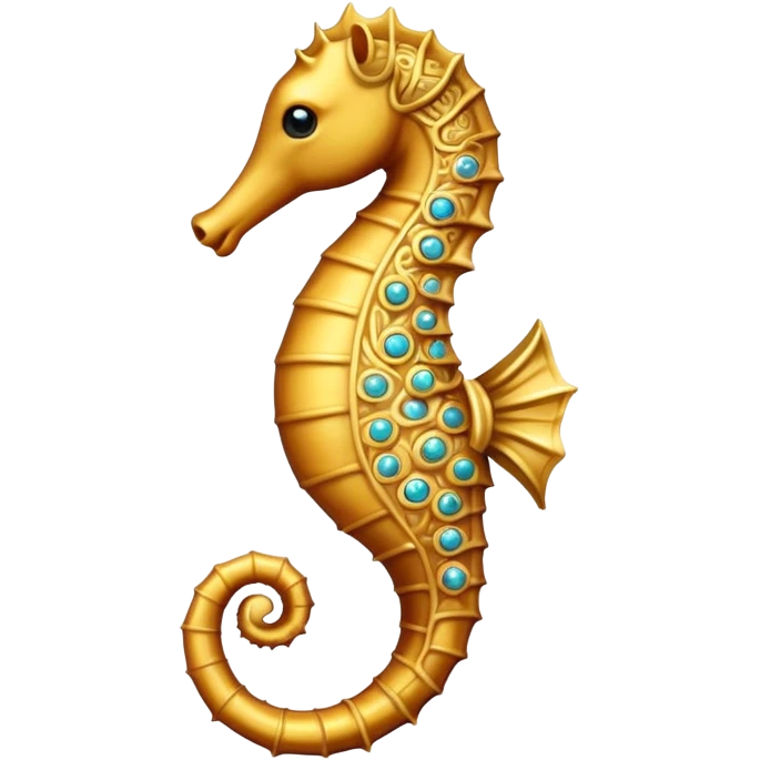 A seahorse emoji emoji