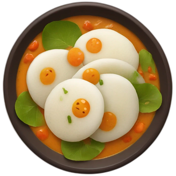 Idli sambhar emoji