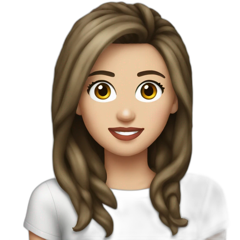 Brunette miley cyrus emoji
