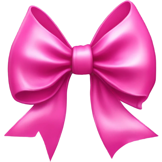 Pink bow  emoji