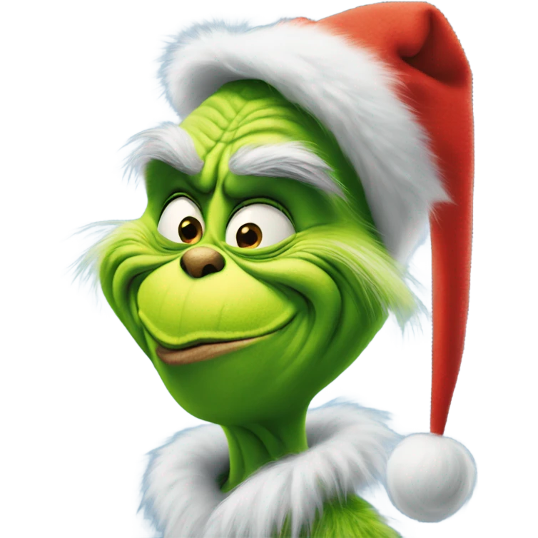 The grinch emoji