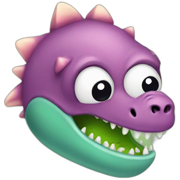 fever sick dinosaur emoji