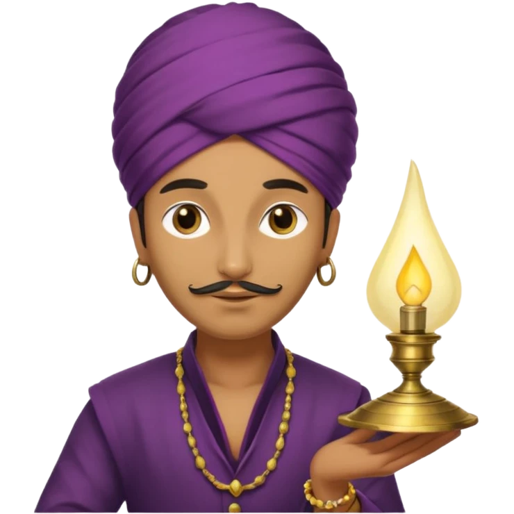 magician of the lamp emoji