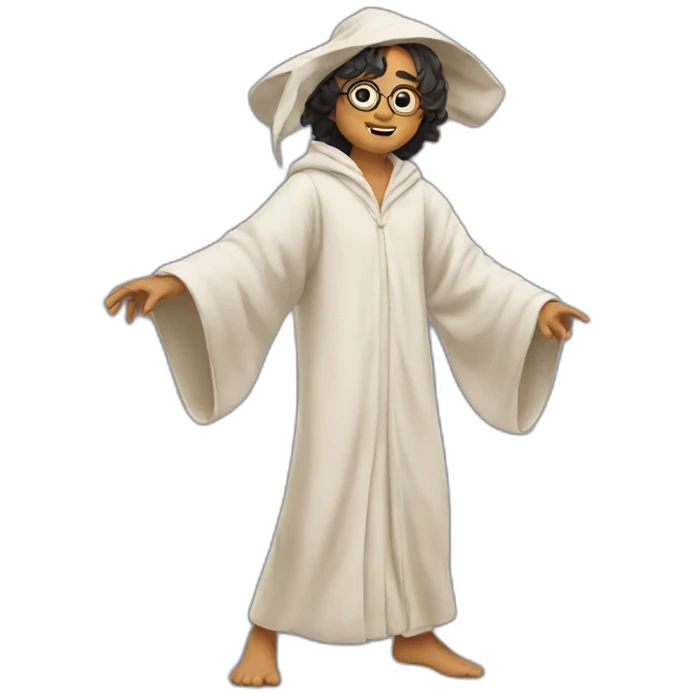 Harry Potter dancing in robes emoji