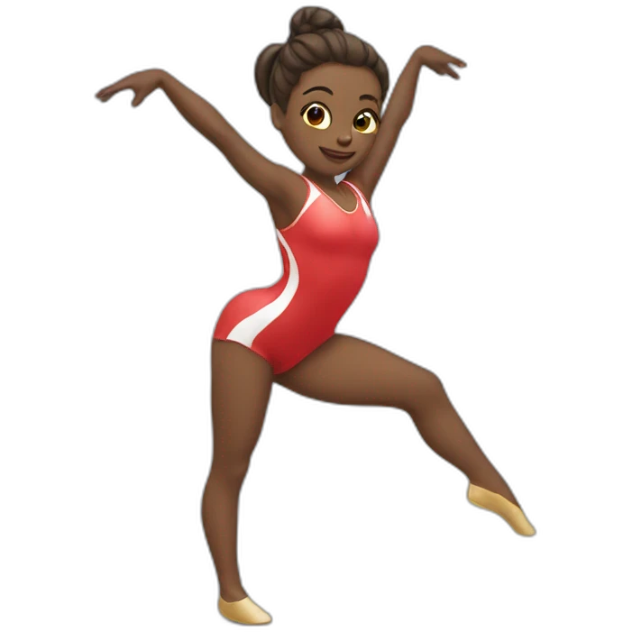 woman gymnast emoji