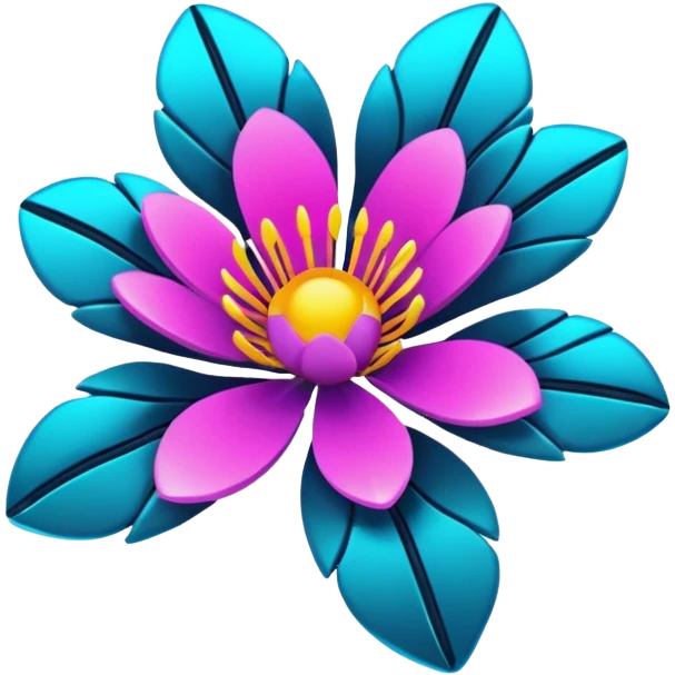 cyber flowers emoji
