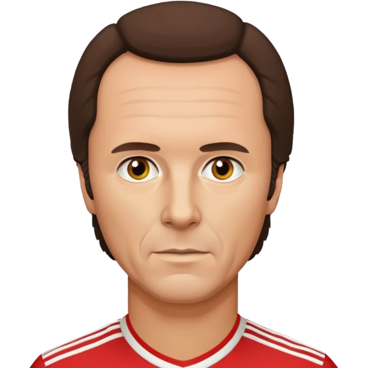 FC Bayern Munich Franz Beckenbauer in 1970s emoji