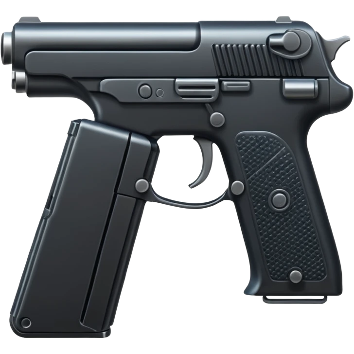 large pistol emoji
