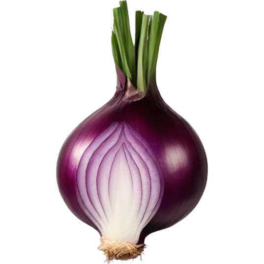 Red onion  emoji