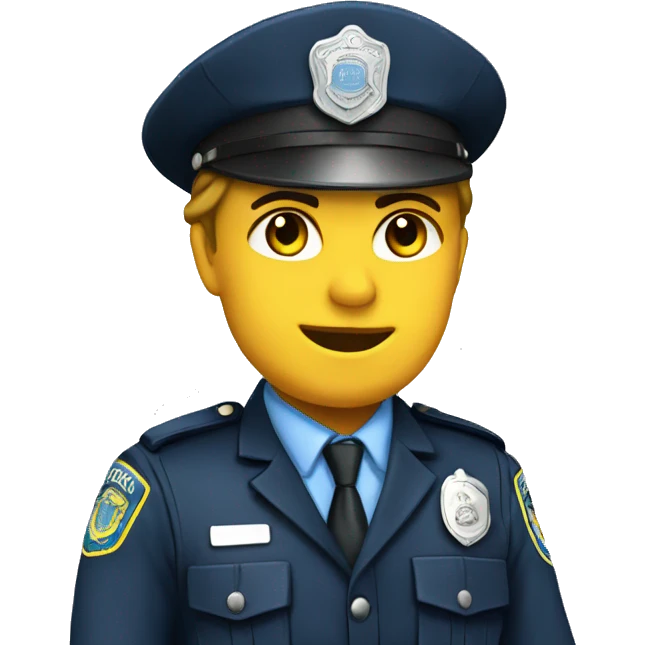 police sirene blau emoji