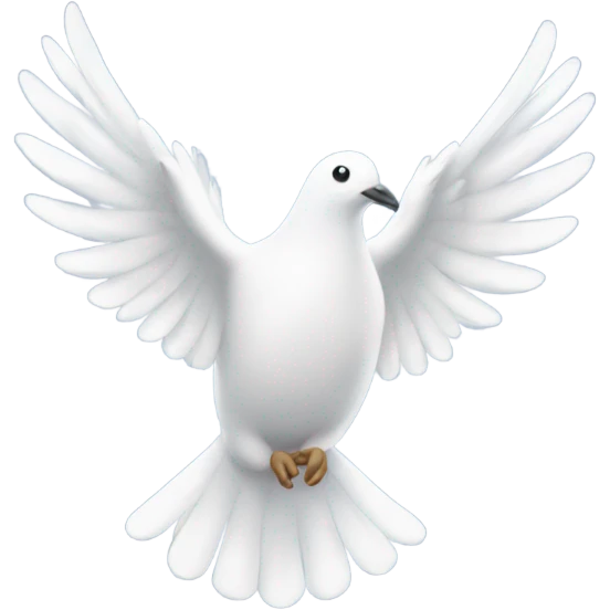 Holy Spirit dove emoji