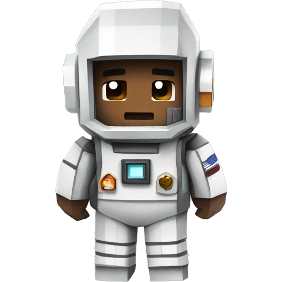 Minecraft Astronaut emoji