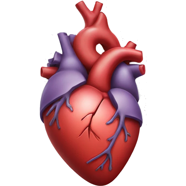 Realistic-heart-reaction-symbol emoji