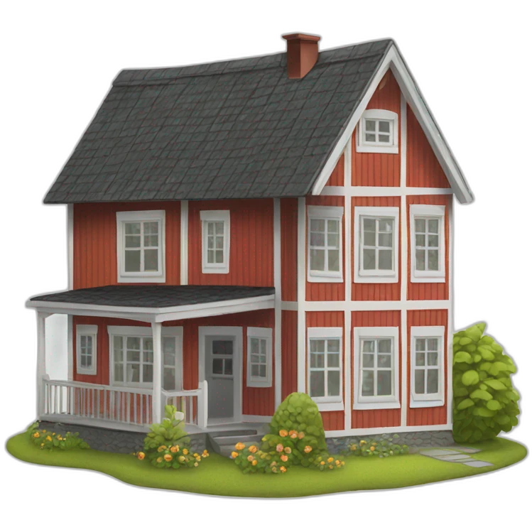 Scandinavian home emoji