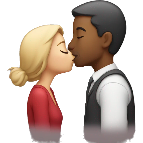People kissing  emoji