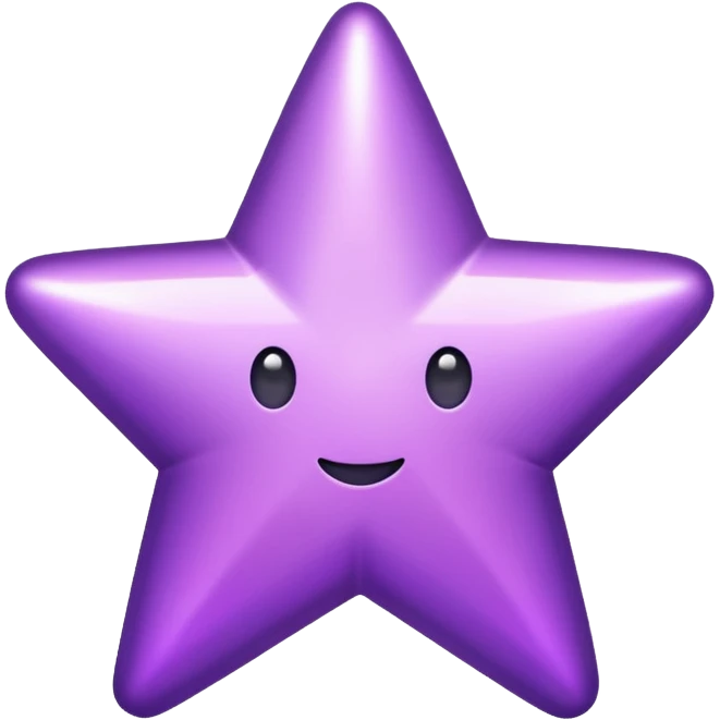 purple star icon emoji