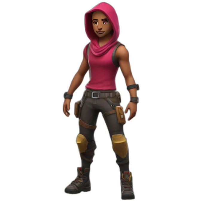 Skin rubis fortnite emoji