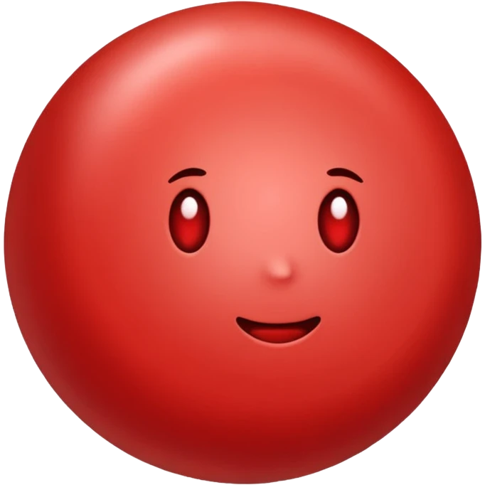 A blood cell emoji