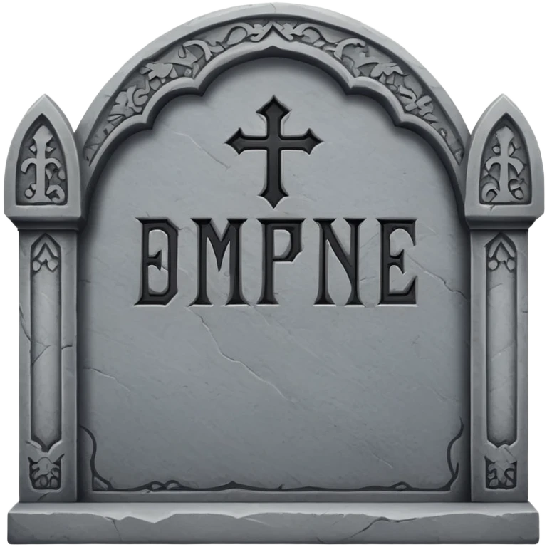 tombstone emoji