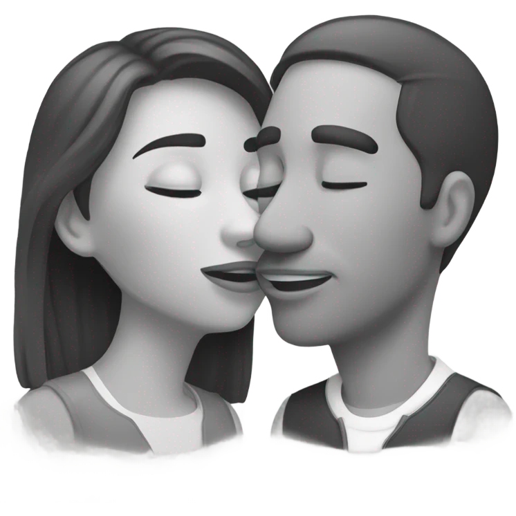 Kissing emoji