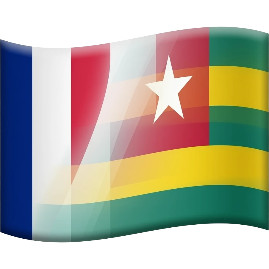 France+Japan+Togo in one flag emoji
