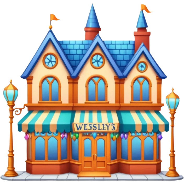 Weasley’s wizard wheezes shop Mina Lima style emoji