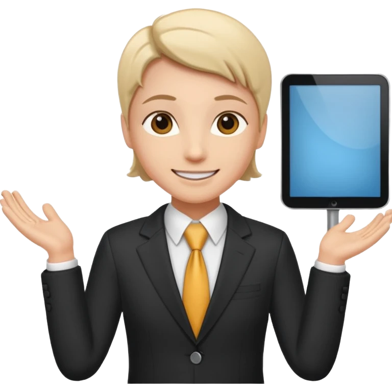 work exec presentation emoji