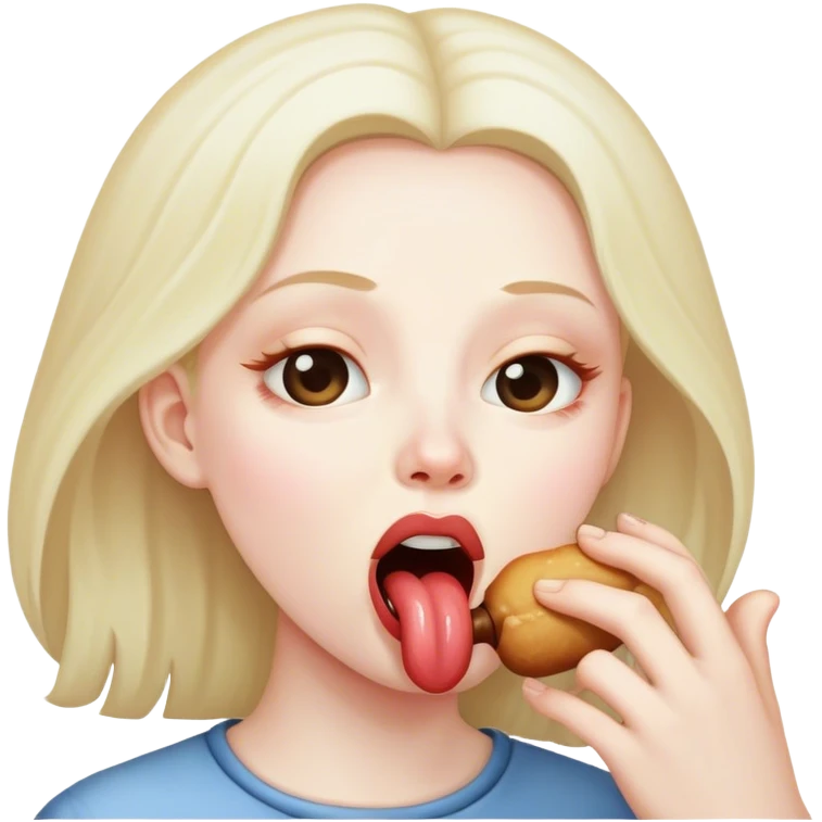The hideous Zanzibar licks faith emoji
