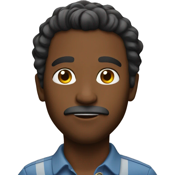 Man saying for sure emoji