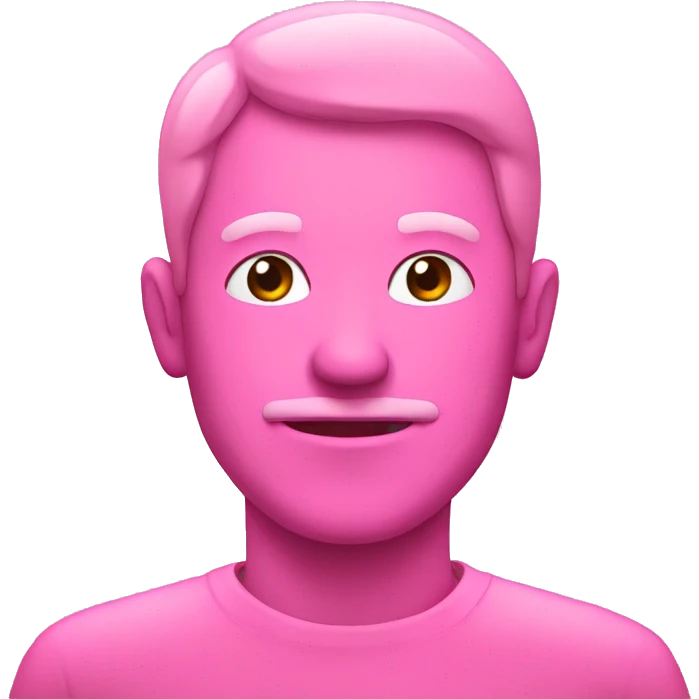 pink man emoji