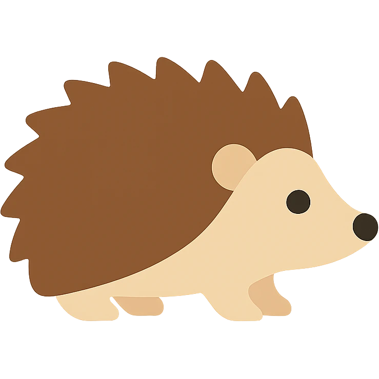 Hedgehog emoji