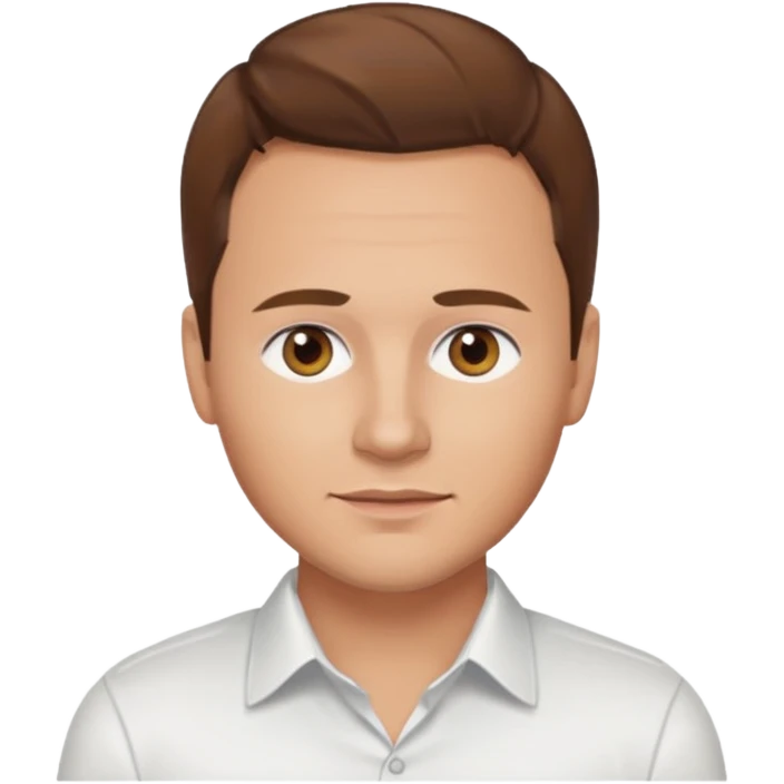 Drew Lachey hazel eyes, brown hair, white shirt emoji