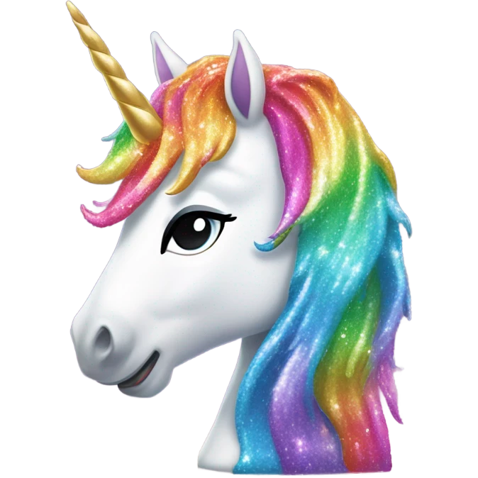 unicorn pooping sparkles emoji