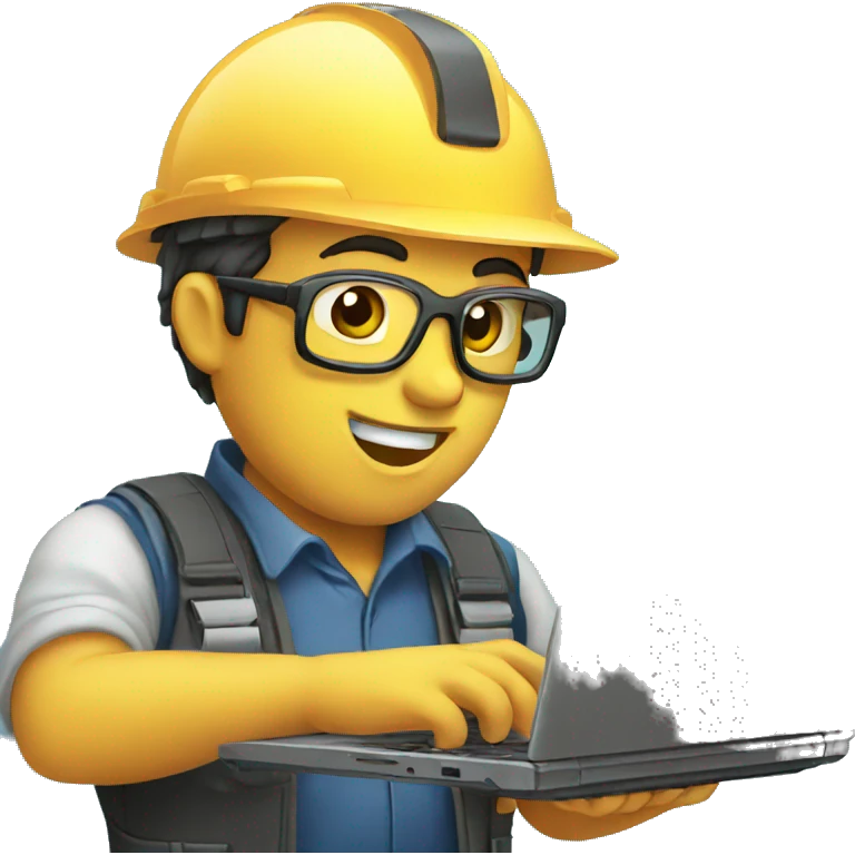 fixing laptop emoji