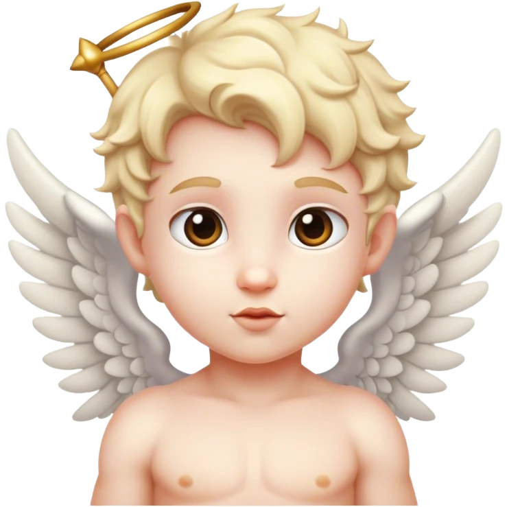 White Cupid  emoji