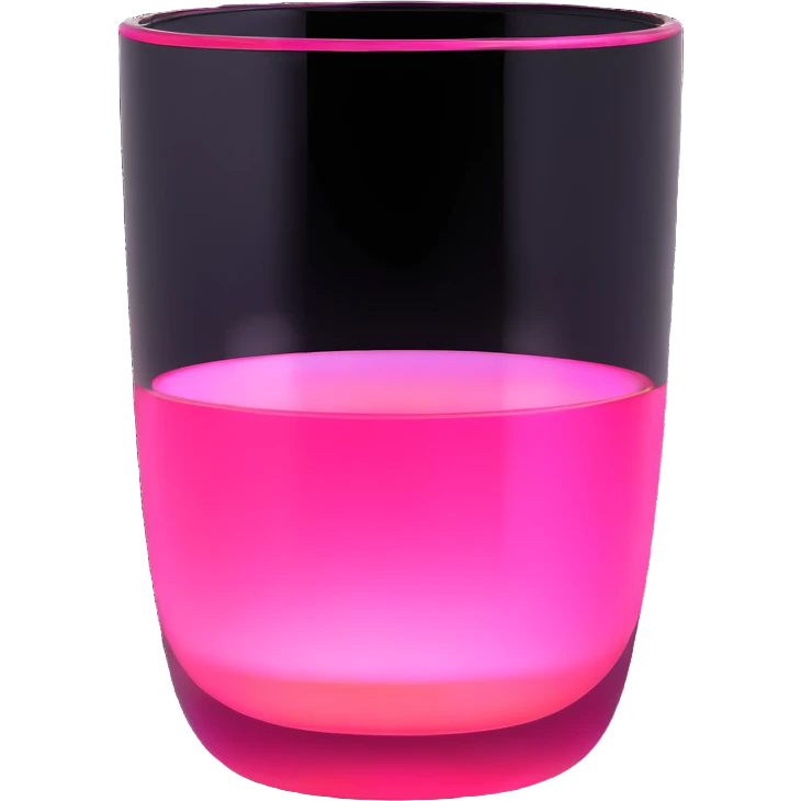 handshake, transparent glass with bright pink gradient from #FF335F to #FF99AA, soft glow and shadows, minimalistic emoji