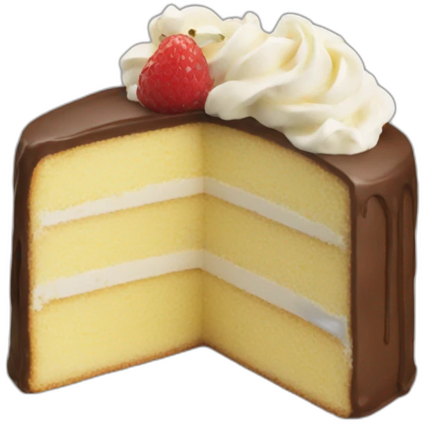 vanilla Cake emoji