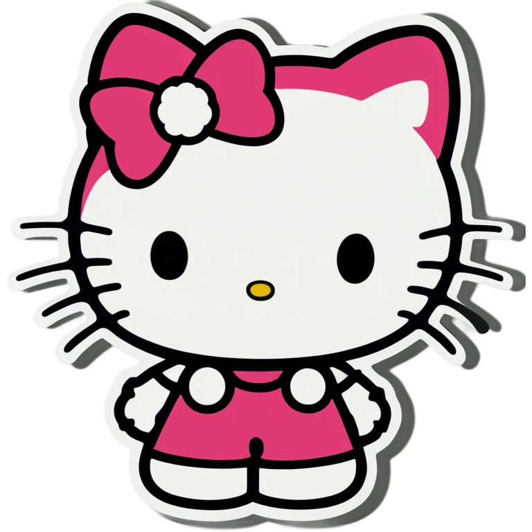 Hello kitty emoji