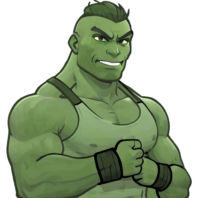 japanese bodybuilder emoji