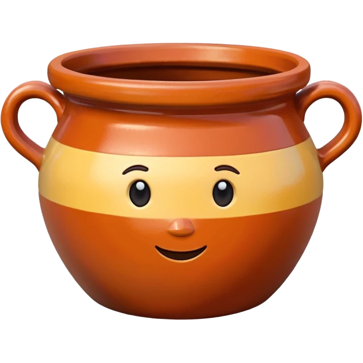 Painted Clay Pot emoji