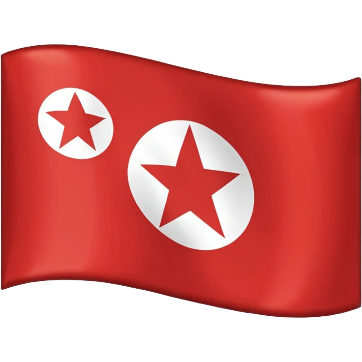 North Korea Flag emoji
