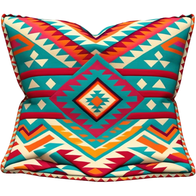 Southwestern blanket folded  emoji