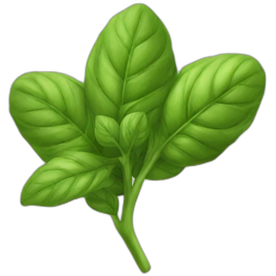Basil branch emoji
